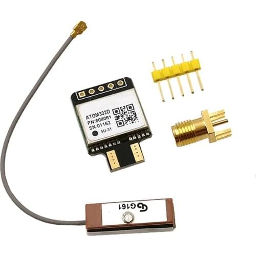 ATGM332D-5N new GPS module Beidou module, support flying control star positioning navigator EEPROM, instead of NEO-M8N SMA / IPX