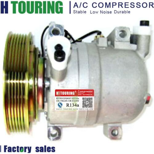 DKV14C Auto AC Compressor For Nissan Frontier Xterra V6 3.3 92600-5S700 921317B400 926005S700 921310W071 926005S700 921312Y900