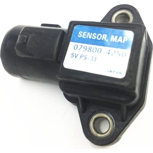 Air Intake Pressure Sensor MAP Sensor 079800-3000 For Honda Civic Accord Intake Pressure Sensor 079800-4250 Black