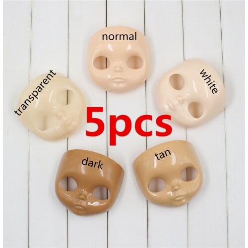Blyth Doll toy FacePlate DIY selling 5 PCS faceplate and backplate and screws for custom doll