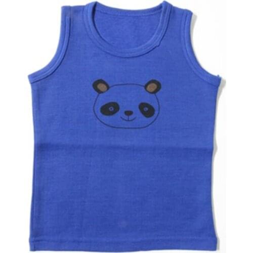 Girls Boys 100% Merino Wool Tank Top 160G Kids Merino Wool Vest Children Tank Top For Toddlers Breathable Anti-Odor Size S-XXL