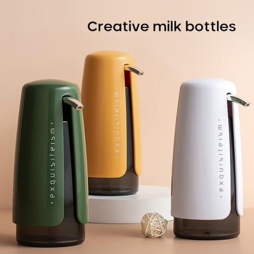 420 ML Travel Sub-bottle Cosmetic Shampoo Shower Gel Hand Soap Lotion Empty Bottle Squeeze Press Type Portable Soap Dispenser