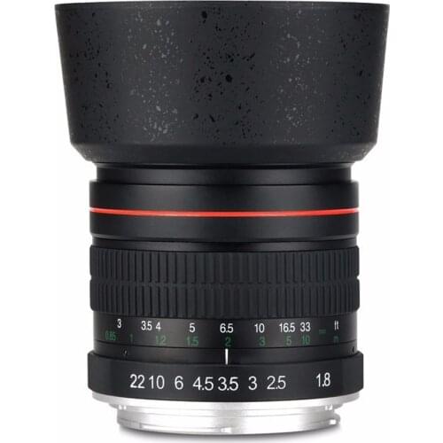 85mm F1.8-F22 Manual Focus Portrait Lens Camera Lens for Canon EOS 550D 600D 700D 5D 6D 7D 60D DSLR Cameras