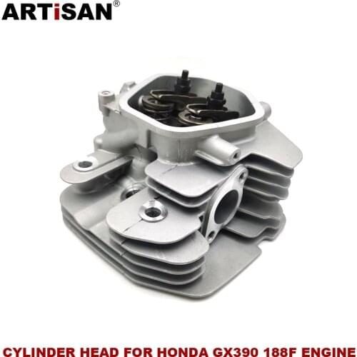 Cylinder Head Comp. for GX390 (188F) 13HP Generator.Cultivator.Pump.Snowsweeper.Wood Chipper.4 Stroke Engine Spare Parts