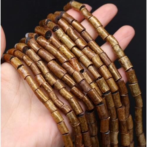 Fine Golden Coral Beads Charm Loose Spacer Bead for Tribal Jewelry Making Diy Women Bracelet Necklace Accessories