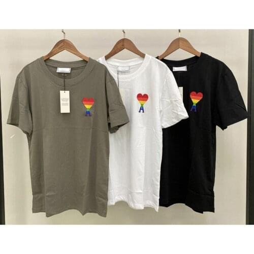 Summer Women Letter Embroidery O-Neck Cotton T-Shirt Female Loose Casual Fashion Black Tops Ladies Brand High Quality Tee ML004