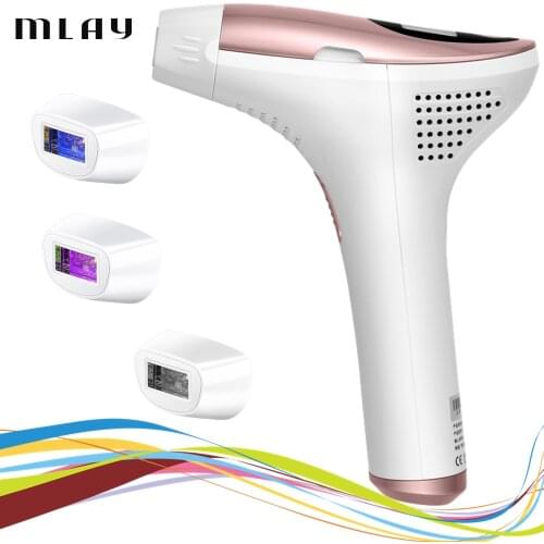 MLAY T3 500000 Flash instant ipl laser hair removal machine depilador a laser epilasyon depiladora depilator laserowy epilator