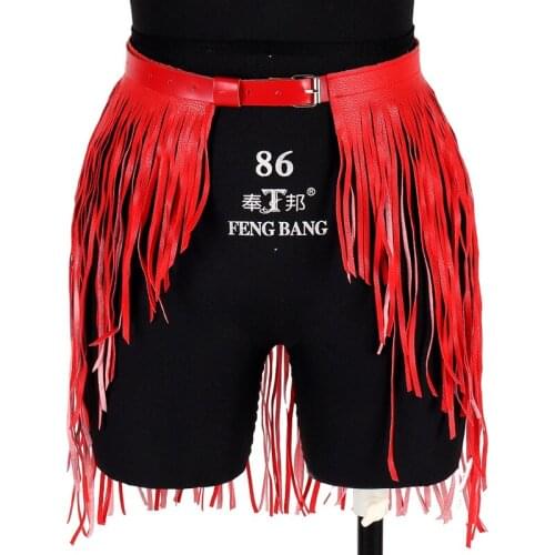 Fashion Leather High Waist Harness Garter Belt For Womens Legs Metal Chain Stockings Suspenders Body Bondage Club Dance Clothes