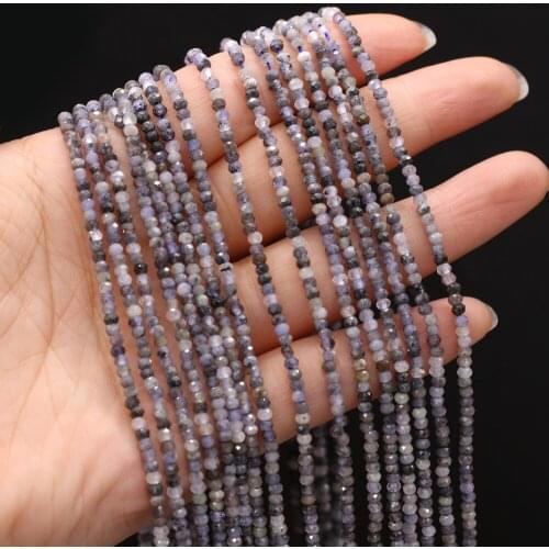 New Style Natural Stone Bead Section Dark Tanzanite Stone Small Beads For DIY Jewelry Making Necklace Bracelet Earring Accessory