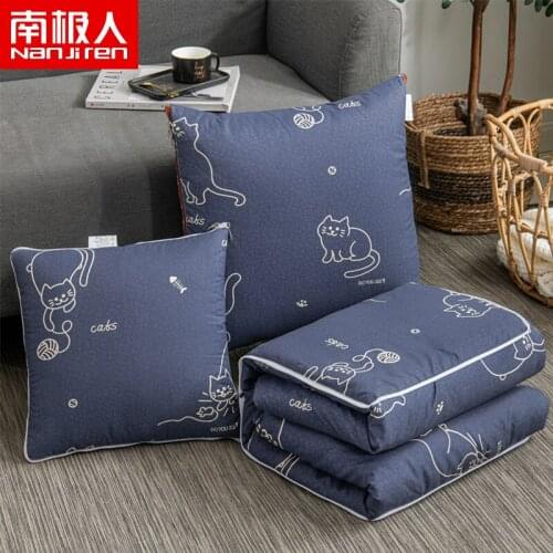 Pillow and Quilt Dual-Purpose Nap Multifunctional Pillow Thickening