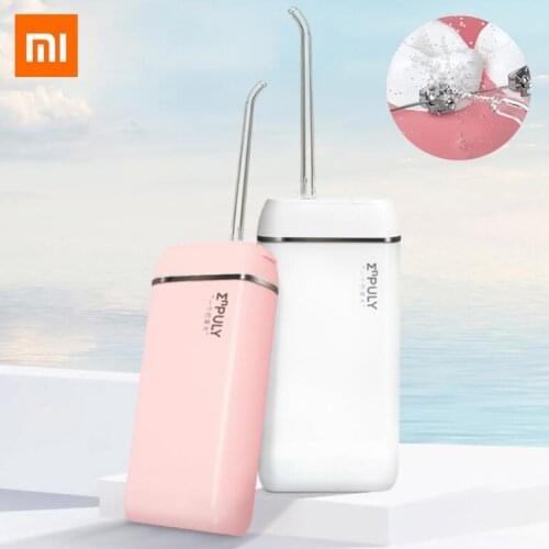 2021 Xiaomi Enpuly Mini Portable Oral Irrigator M6 Plus Updated Version TYPE-C Dental Water Floss Ipx8 Waterproof 140ml