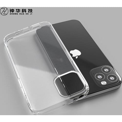 Silicone Soft Back Cover for iPhone 12 Pro Max 11 XS Max SE XR 8 7 6 Plus Case Ultra Thin Clear Phone Case for iPhone 12 11 Pro