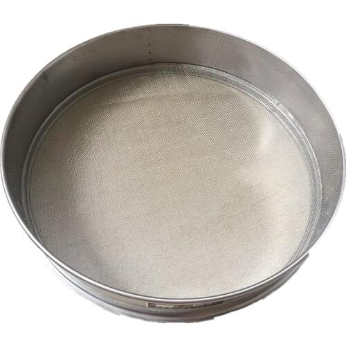 Standard Laboratory Test Sieve 304 SUS Filter Mesh Chroming Frame Sampling Inspection Pharmacopeia Sieve Dia 40cm 4 - 10 mesh