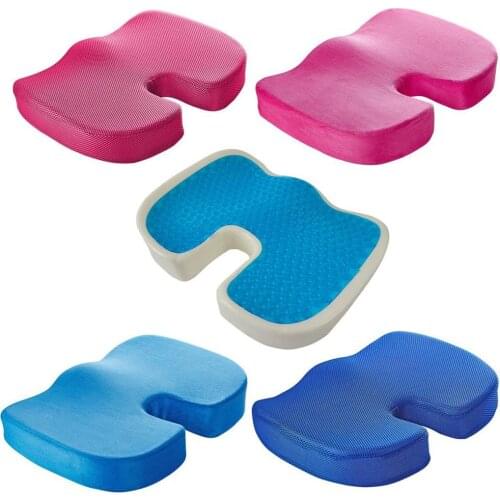 Office Chair Car Seat Comfortable Cushion Non-slip Orthopedic Gel And Memory Foam Tail Vertebra Cushion