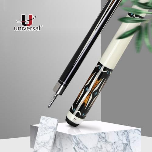 Universal 111-10 Pool Cue Stick Kit Billiard Cue 12.9mm Tip Technology Maple Shaft Stick for Athletes Professional Billiar 2019