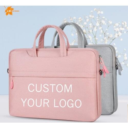Woman Laptop Bag Sleeve Shoulder Bag Notebook Carrying Case man Handbag custom bag