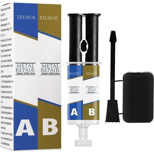 25g Quick-drying Welding Glue Steel Cast Iron Metal Repair Agent Glue Industrial Repair Paste Glue Industrial Repair Glue