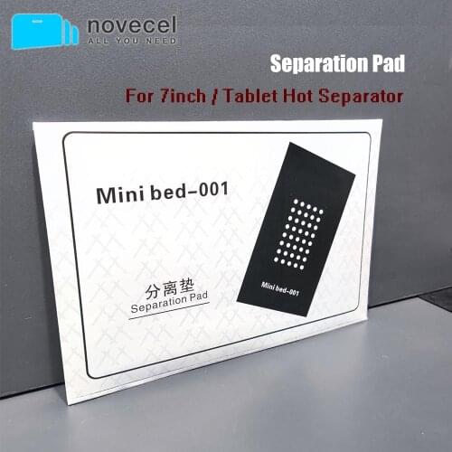 Novecel Hot Separator Anti-Skid Pad LCD Screen Separator Pad with Hole High Temperature Pad PU Material No Need Vacuum Suction