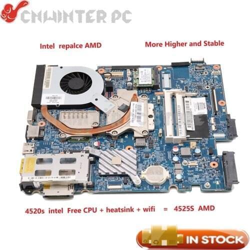 NOKOTION 48.4GK06.0SD 598670-001 598668-001 For HP Probook 4520S Motherboard Compatible 4525S Motherboard 613212-001 622587-0001