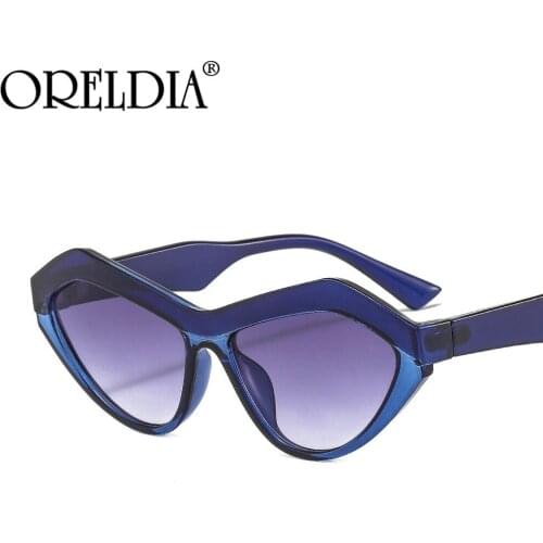 Fashion Cat Eye Sunglasses Women Men Irregular Frames Punk Sun Glasses Sunshade Eyewear Lady Brand Designer Eyeglasses UV400