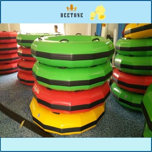 PVC 1.88m large horn water slide on the inflatable multi-person water ski ring, water park water skiing equipment