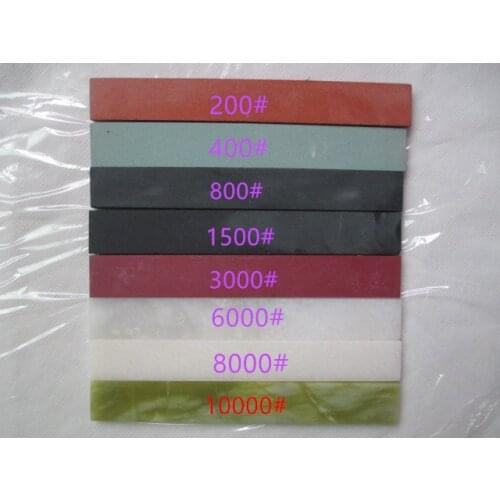 8pc High quality Apex edge sharpener whetstone grinder stone Oil stone 150*20*5mm
