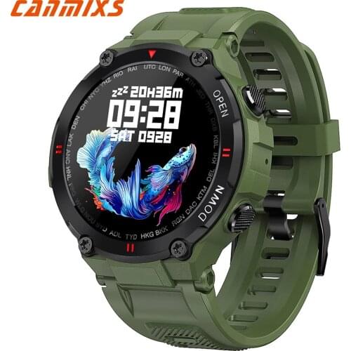 CanMixs Smart Watch Women Bluetooth Call IP68 Waterproof Heart Rate Blood Pressure Oxygen Smartwatch Brand Fitness Bracelet