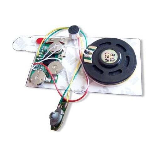 10s Recording Key Playback Movement Production Greeting Card Dedicated Electronic Movement Message Chip Player LEZINGDZ