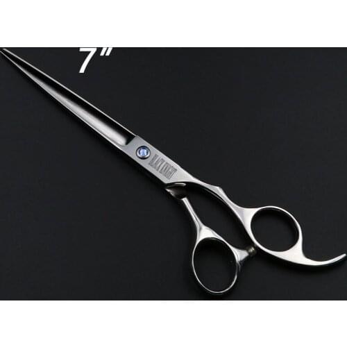7 Inch Pet Scissors Professional Hair Cutting Scissors Barber Pet dog grooming Shears