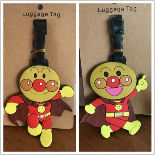 Anpanman Style Anime Travel Accessories Luggage Tag Suitcase ID Address Portable Tags Holder Baggage Label Gifts New