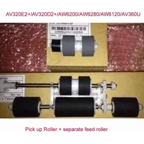 For Avision Scanner AV320E2+ AV320D2+ AW6200 AW6280 AW6120 AV360U separate feed roller pick up roller Pick-up wheel Roller Kit