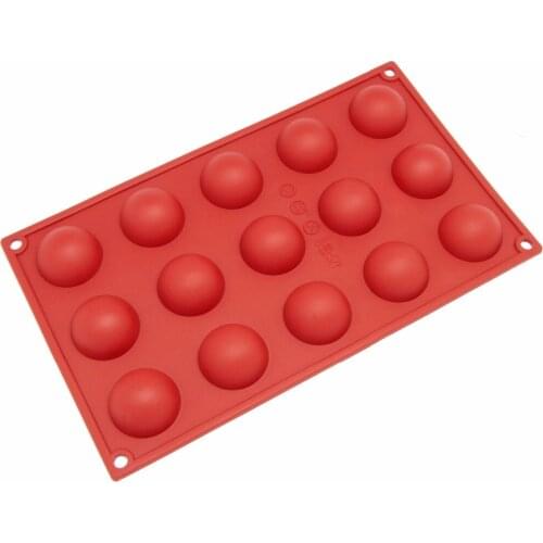 Hemispheres Shape Silicone Mold For Baking Biscuit Cookies Silicone Form Mold For Chocolate Candy Soap Form Cake Tools