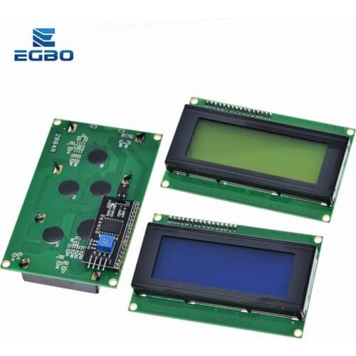 1PCS LCD2004+I2C 2004 20x4 2004A blue screen HD44780 Character LCD /w IIC/I2C Serial Interface Adapter Module For Arduino Module