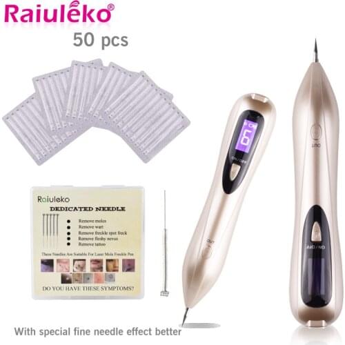 New Laser Plasma Pen Tattoo Mole Removal Dark Spot Remover LCD Skin Care Point Pen Facial Wart Tag Removal Tool Home Salon Use