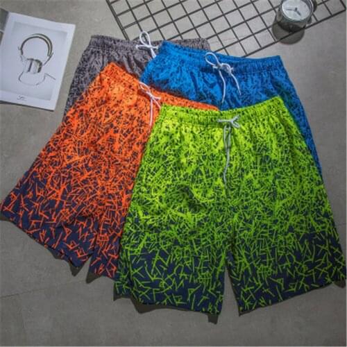 Summer New Lovers Casual Beach Pants, beach mens quick-dry shorts mens trousers J0011