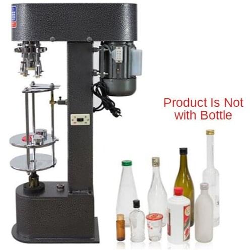 Single Head Sealing Machine SK-40B Electric Bottle Cap Screw Cap Sealing Machine Metal Aluminum Cap Locking Machine 220V CH