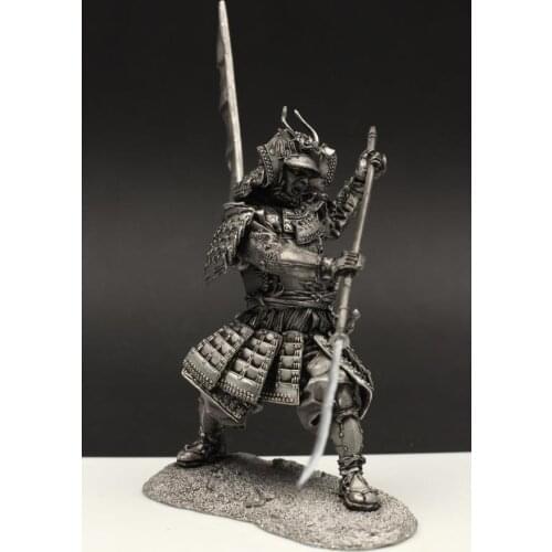 Japan Warring States Period King Tin Metal Ancient Fighting Soldier Warrior Model Home Office Decoration Special Gifts