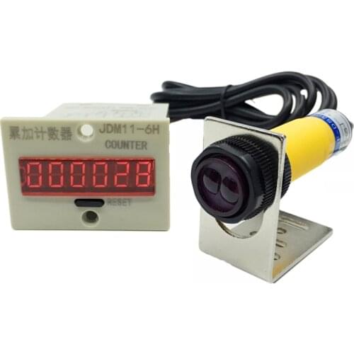 Counter Automatic induction infrared laser electronic digital display Transmission Mechanical hand movement