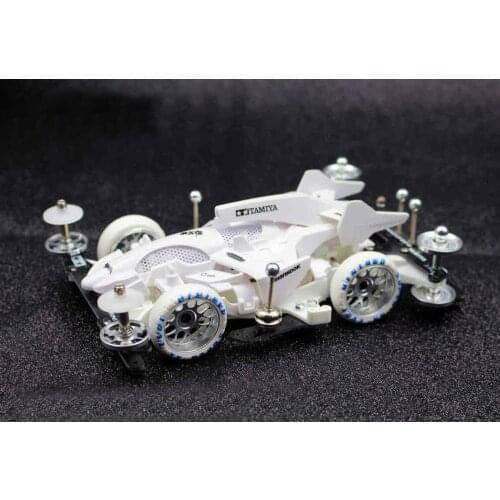 SHOOTING PROUD STAR Modify Tamiya Mini 4WD Car Model 18641 With MA Chassis Long Shaft Motor Upgrade Parts Set Collection