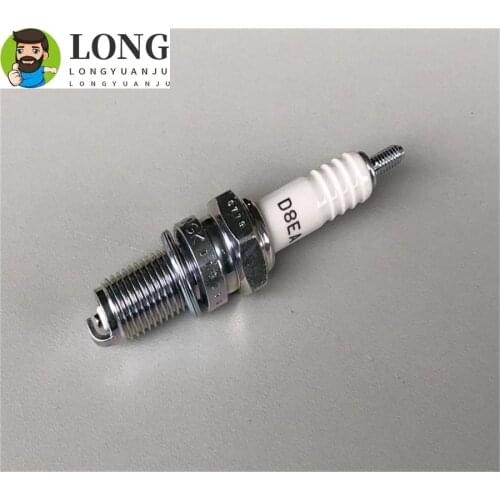 Motorcycle spark plug D8EA zongshen cqr loncin cb250 re250 atv quad kayo pit bike 156FMI-2 Engine CG125 250 Spark Plug