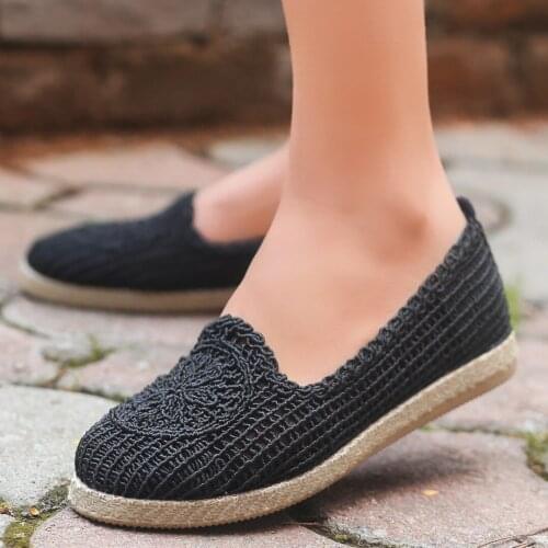 Tonar Evic Black Braided Ballerina Women Shoes Spring Summer New Season Casual Cool Casual Style Elegant Summer