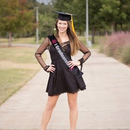 I Graduated Sash Graduation Party Decorations Class of 2019 Photo Banner Congratulations Aluminum Balloons End Of School Supply