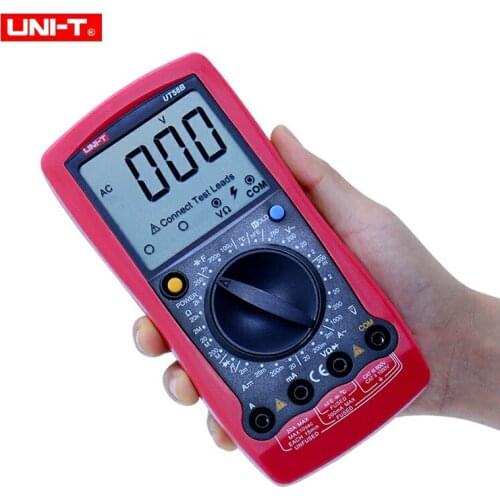 UNI-T Digial Multimeter UT58B AC DC Voltmeter with Data Hold Temperature Multimetro by Voltage pen