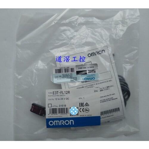 Amplifier Built-in Photoelectric Sensor E3T-FL12R 2M