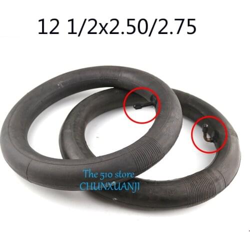 12 1/2X2.50 2.75"butyl inner tube pocket Bike Scooter Moped 49CC Rear/front Tire Innertube 12 1/2X2.50/2.75
