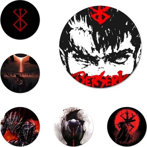 Japan Bloody Anime Berserk Badge Brooch Pin Accessories For Clothes Backpack Decoration gift