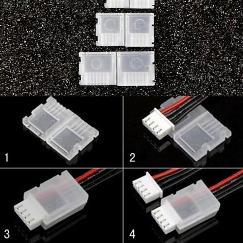 LDARC AB Clip Buckle Protector for RC Drone 2-6S Lipo Battery Balancer Charge Plug JST-XH Balancing Head Case