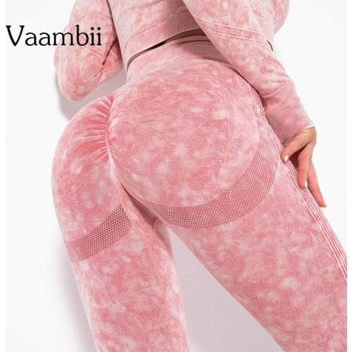 Seamless Leggings For Women Pink Joga Pants High Waist Scrunch Leggings Gym Clothes Sports Trousers Sport Legging Ladies Push Up