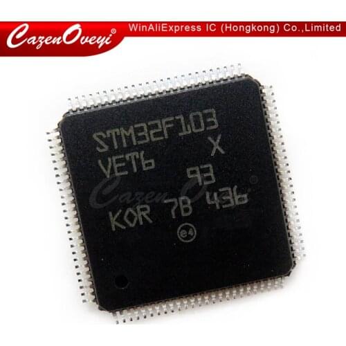 1pcs/lot STM32F103VET6 STM32F103VE LQFP-100 In Stock