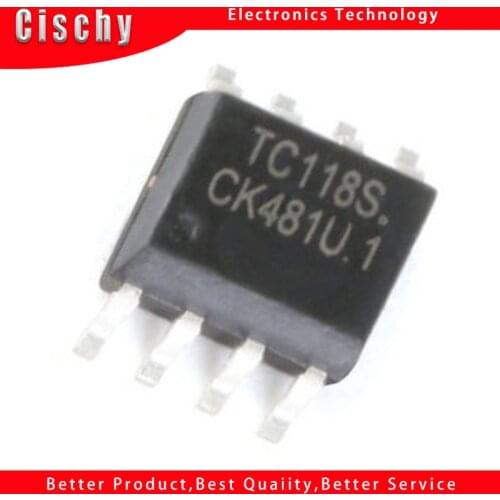 10PCS/LOT TC118S SOP8 TC118 SOP-8 SOP laptop chip In Stock NEW